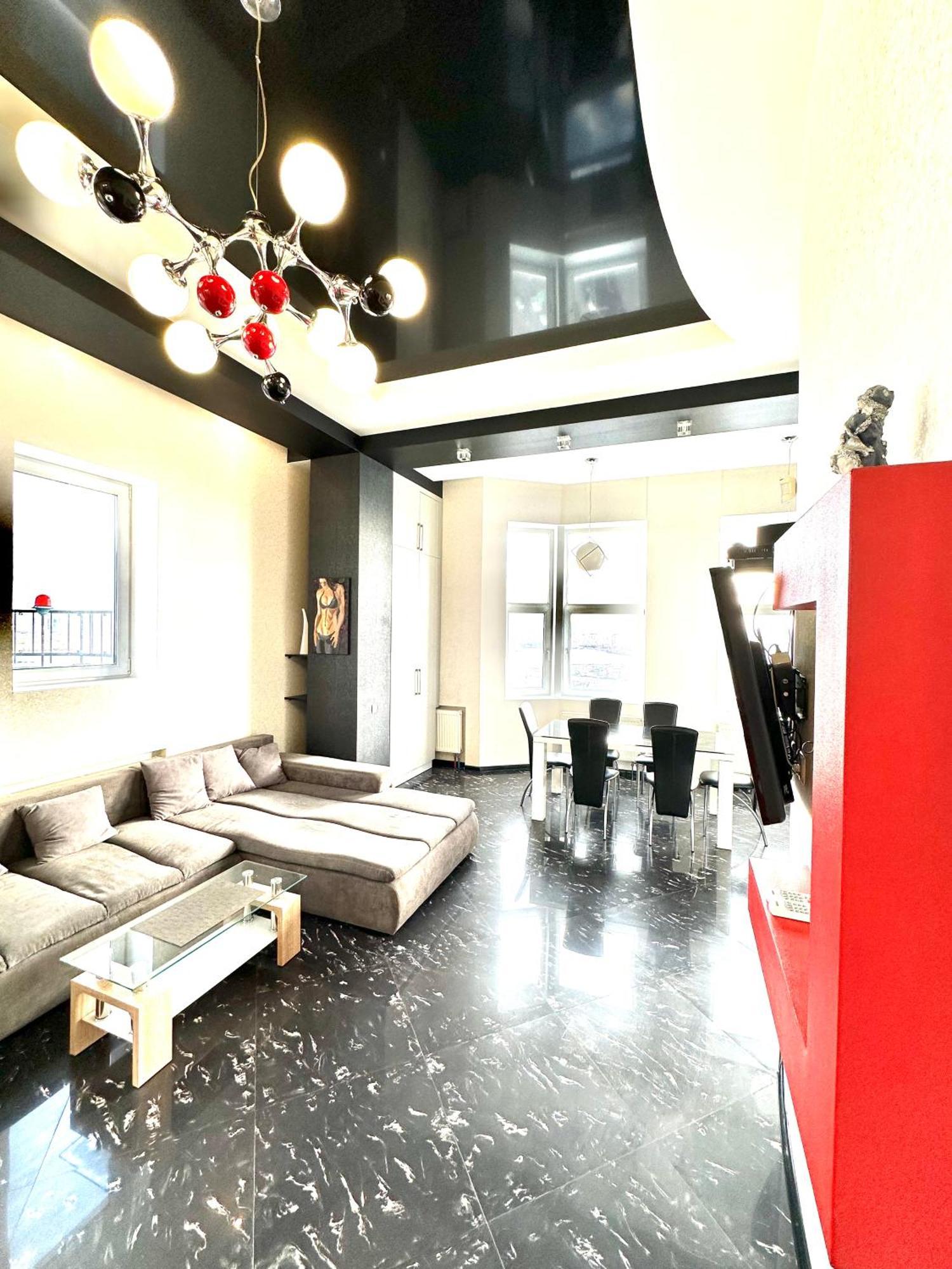 Penthouse Apartment Panoramic View Kyiv Exterior photo