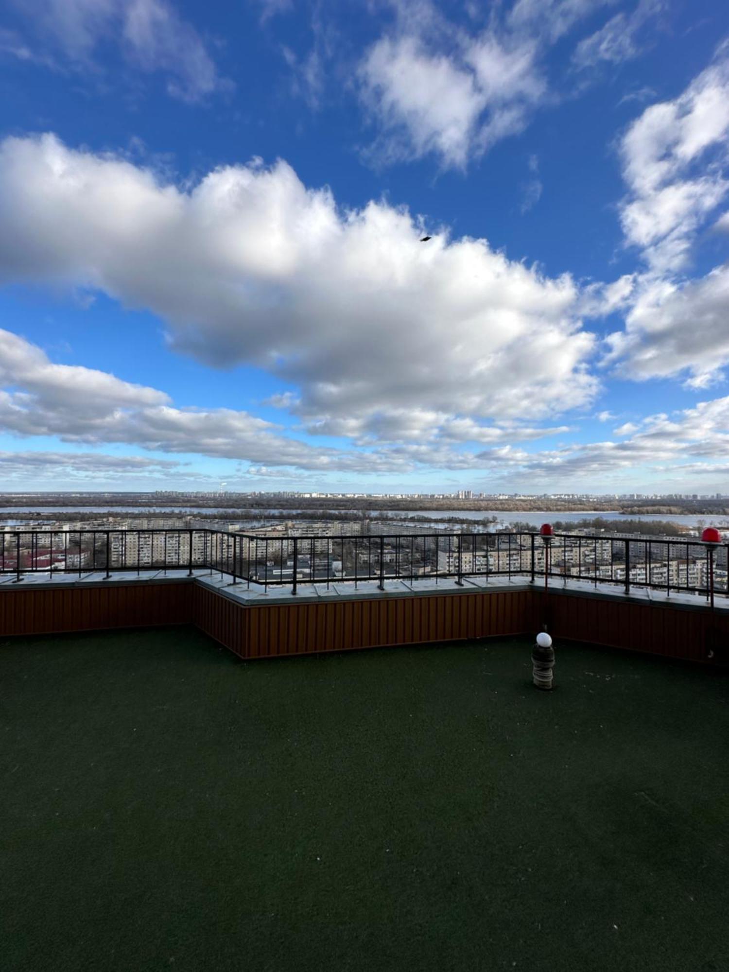 Penthouse Apartment Panoramic View Kyiv Exterior photo